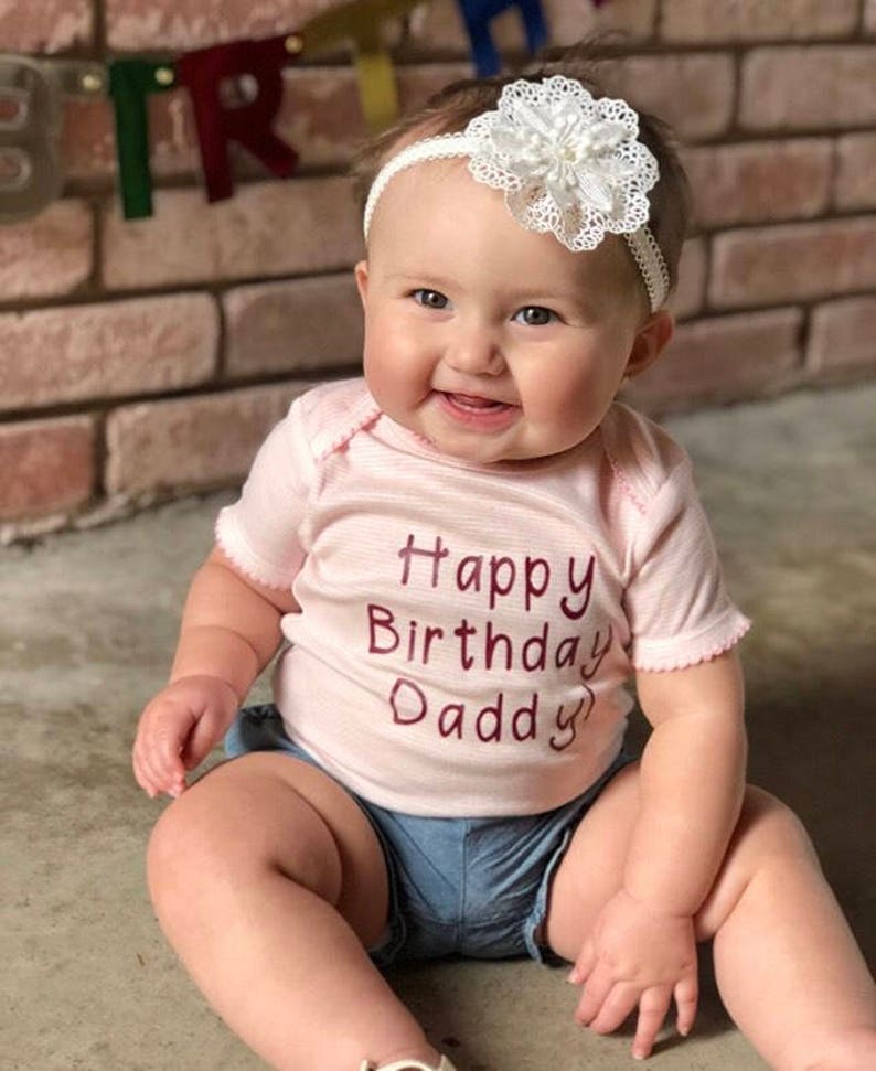 white flower headband baby