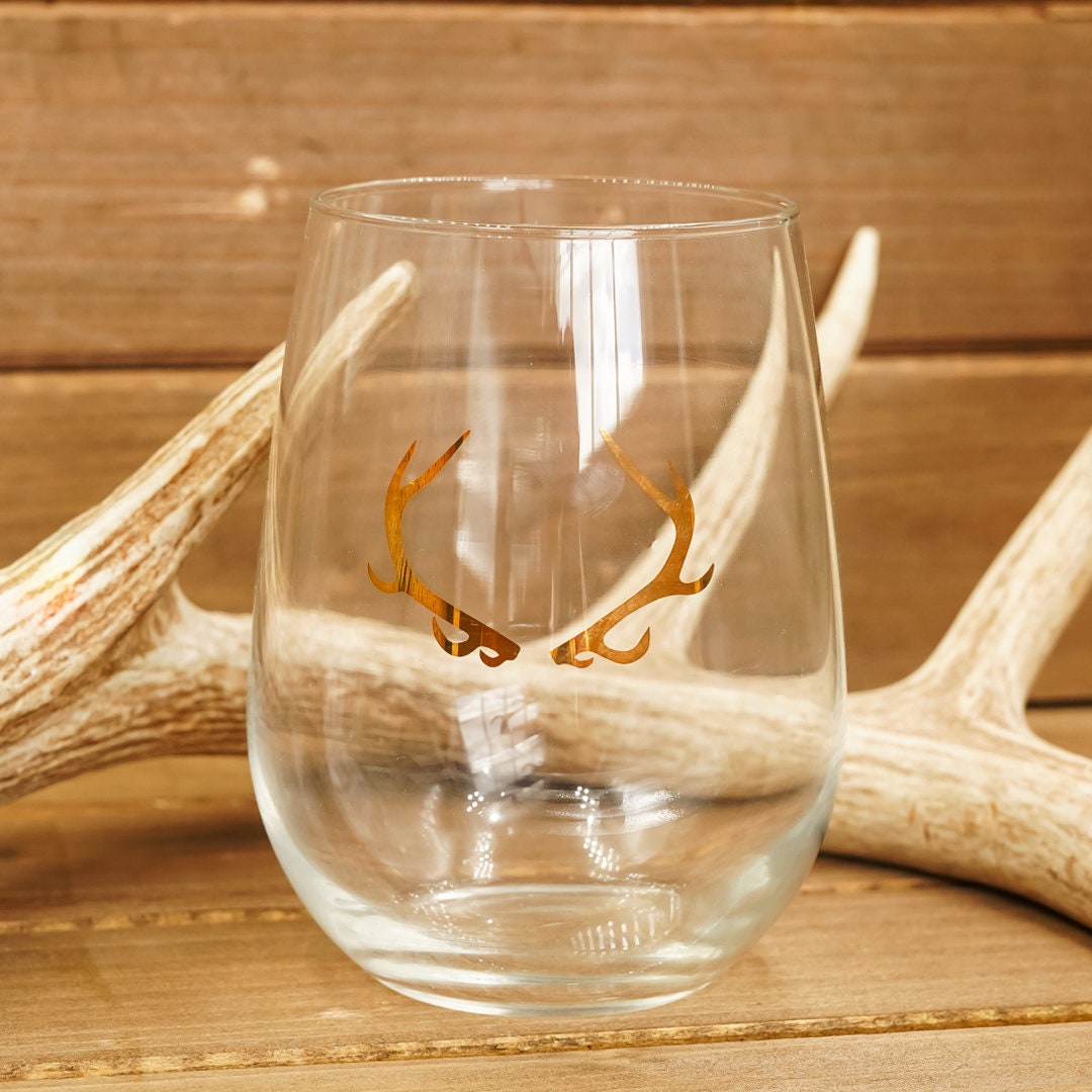 Deer Antler Beer Glass Christmas Gift For Men – Broquet