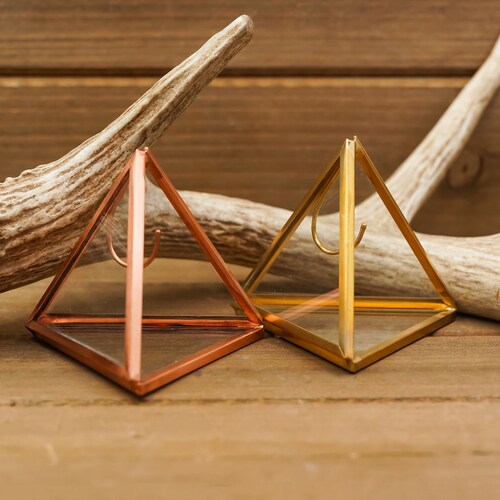 Stained Glass Ring Holder Glass Display Box Silver or Etsy