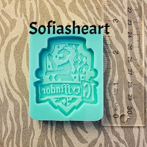 Wizard House Crest Silicone Molds, Silicone Mold, Silicone Mold Resin, Soap Mold, Clay Mold, Wax Mold, Handmade Mold, Resin Mold, Custom