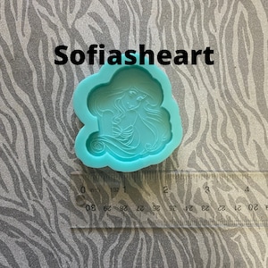 Mermaid and Fish Silicone Mold, Fish Mold, Mermaid Mold, Silicone Mold, Custom Mold, Clay Mold,Resin Mold, Handmade Mold, Cute Silicone Mold