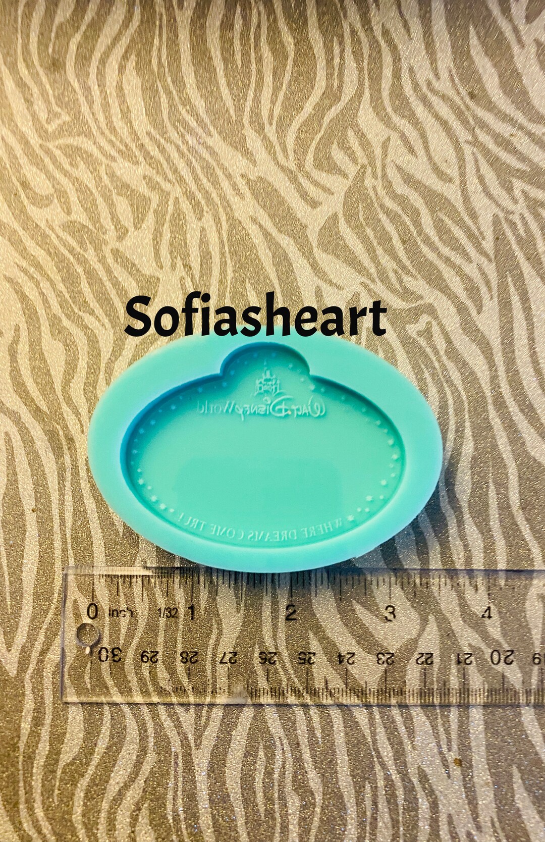 Castle World Badge Silicone Mold Etsy