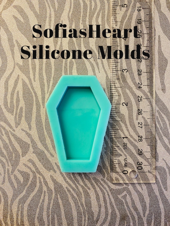 Small Coffin Silicone Mold, Cute Silicone Mold, Soap Mold, Handmade Mold, Resin Mold, Custom Mold, UV Resin Mold