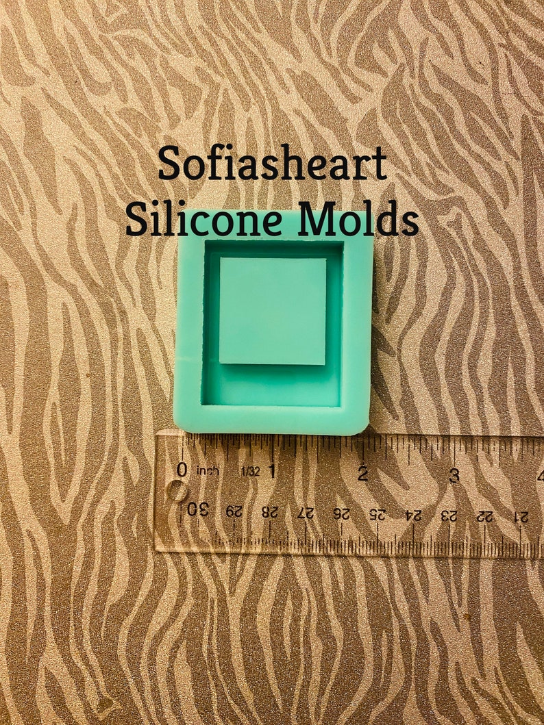 Polaroid Picture Shaker Silicone Mold Small Or Regular