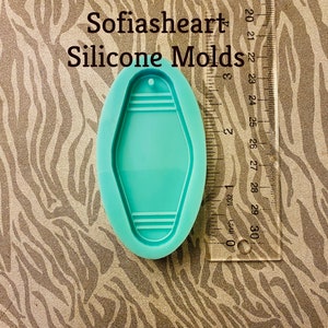 Hotel or Motel Key Silicone Mold, Uv Resin Mold, Silicone Mold, Soap Mold, Clay Mold, Mold, Wax Mold, Resin Mold, Cute Mold