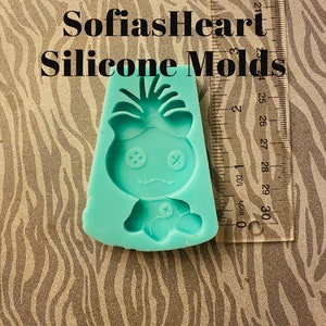 Character Silicone Mold, Uv Resin Mold, Silicone Mold, Soap Mold, Clay Mold, Mold, Wax Mold, Resin Mold, Cute Mold