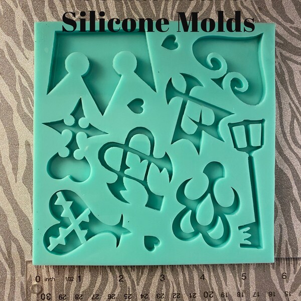 Gaming Heart Silicone Mold