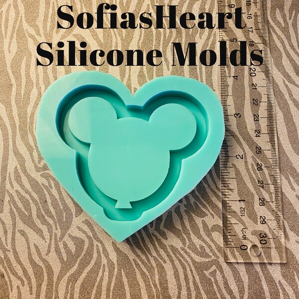 Mouse Balloon Shaker Silicone Mold