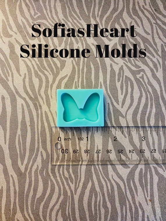 Bow silicone mold, Silicone mold, resin silicone mold, resin mold, wax mold, clay mold, mold for resin, uv resin mold