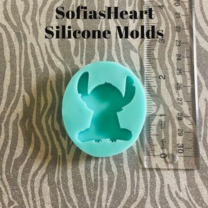 Character Silhouette Silicone Mold, Uv Resin Mold, Silicone Mold, Soap Mold, Clay Mold, Mold, Wax Mold, Resin Mold, Cute Mold