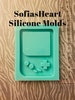 Trading Card Size Gameboy Shaker Silicone Mold, Silicone Mold Resin, Soap Mold,Clay Mold, Wax Mold, Handmade Mold, Resin Mold, Custom Mold