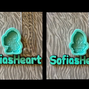 Horror Characters Silicone Mold, Killer Silicone Mold, Silicone Mold Resin,, Clay Mold, Wax Mold, Handmade Mold, Resin Mold, Custom Molds
