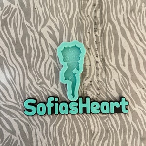 Girl Character Engraved Silicone Mold, Silicone Mold, Silicone Mold Resin, Clay Mold, Wax Mold, Handmade Mold, Resin Mold, Custom Mold