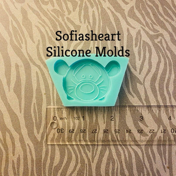 Tiger Engraved Silicone Mold