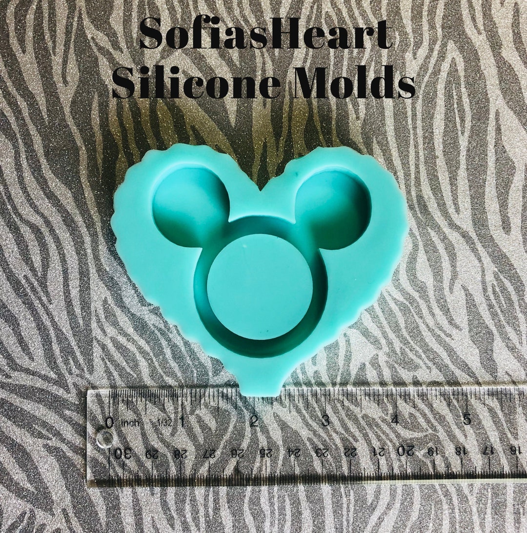 Medium Mouse Shaker Silicone Mold, Style A, Silicone Mold, Silicone