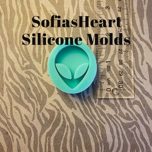 Small Alien Silicone Mold, Uv Resin Mold, Silicone Mold, Soap Mold, Clay Mold, Mold, Wax Mold, Resin Mold, Cute Mold