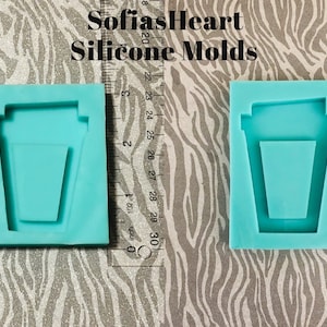 Coffee Cup Shaker Silicone Mold, Coffee Mold, Drink Mold, Shaker Mold, Silicone Mold, Custom Mold,Resin Mold, Handmade Mold, Cute Mold