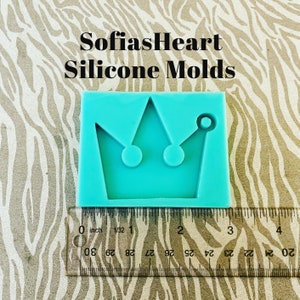 Keychain Crown Silicone Mold, Uv Resin Mold, Silicone Mold, Soap Mold, Clay Mold, Mold, Wax Mold, Resin Mold, Cute Mold