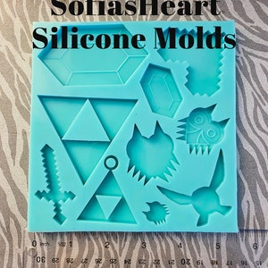 Pixel Heart Silicone Mold, – The Crafts and Glitter Shop