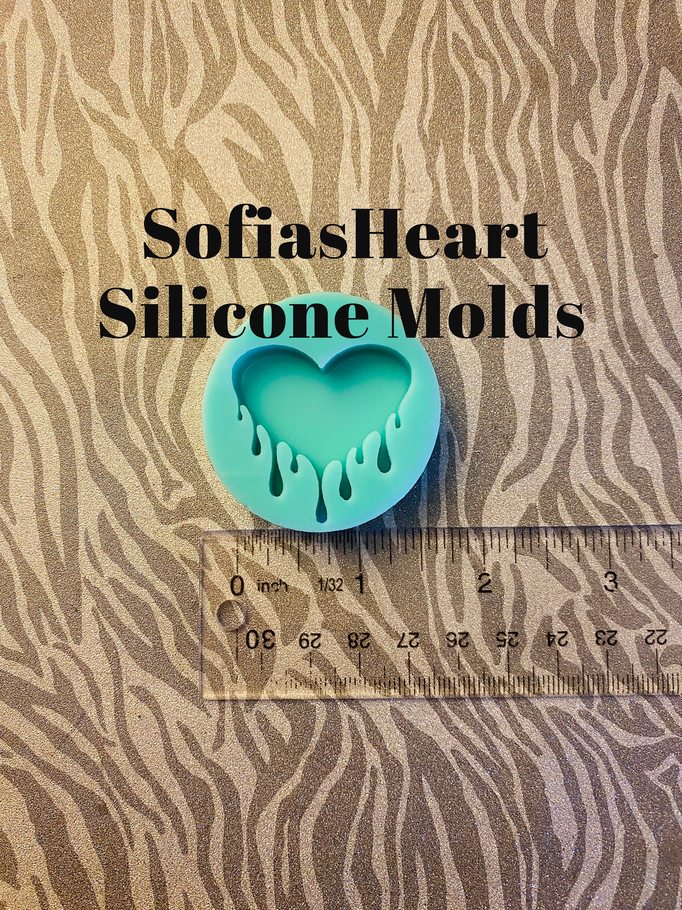 Mini Tsurikawa Small Keychain Sized Silicone Mold Drippy Heart Or Winged  Versions Available - Yahoo Shopping