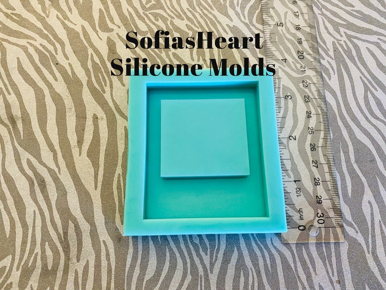 Polaroid Picture Shaker Silicone Mold Small Or Regular