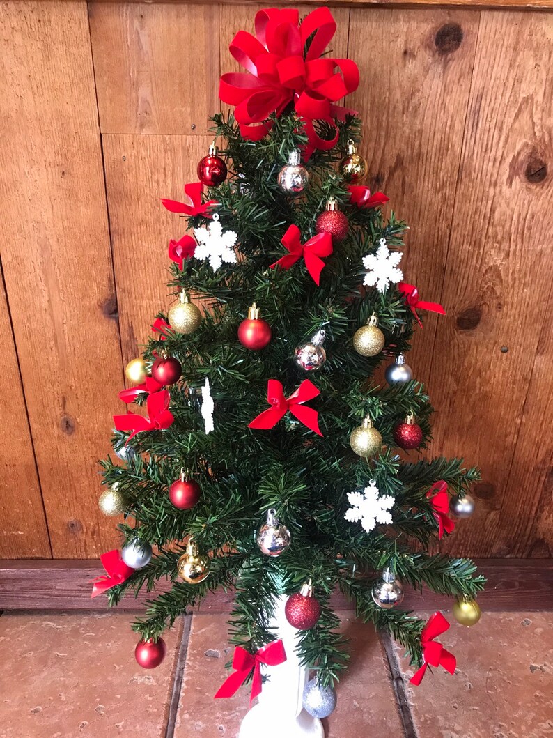 Cemetery Christmas Tree Cemetery Flowers Christmas Tree Etsy