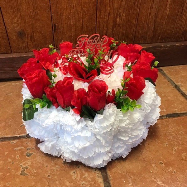 Happy Birthday Grave Decoration Etsy