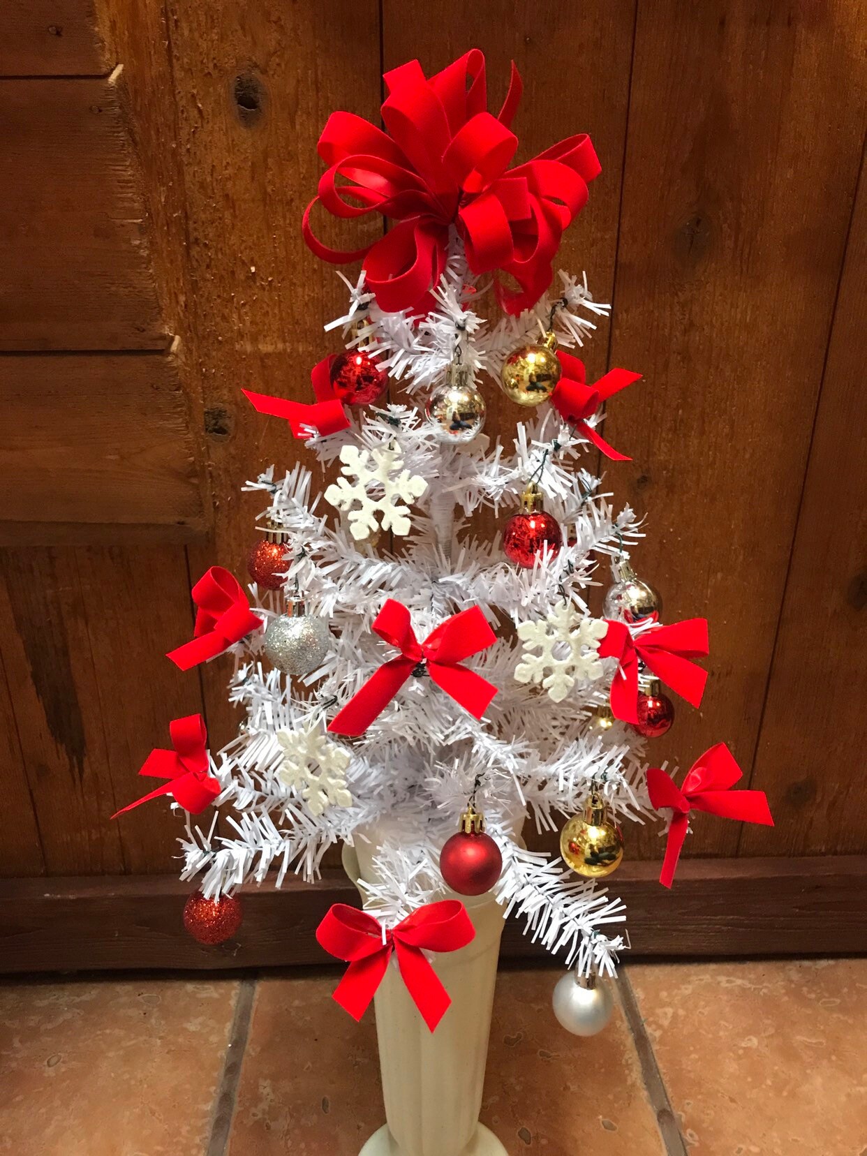Cemetery Christmas Tree Flowers for Grave Gravesite Decor Etsy