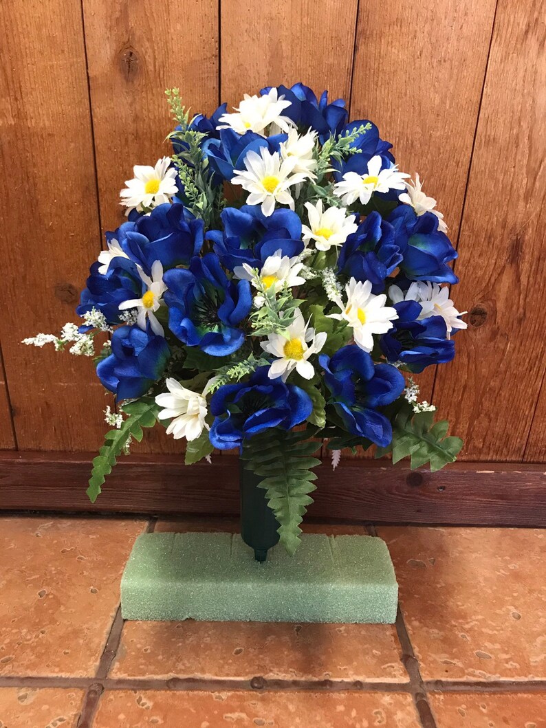 Cemetery Flowers Cemetary Cone Flowers for Cemetery Etsy