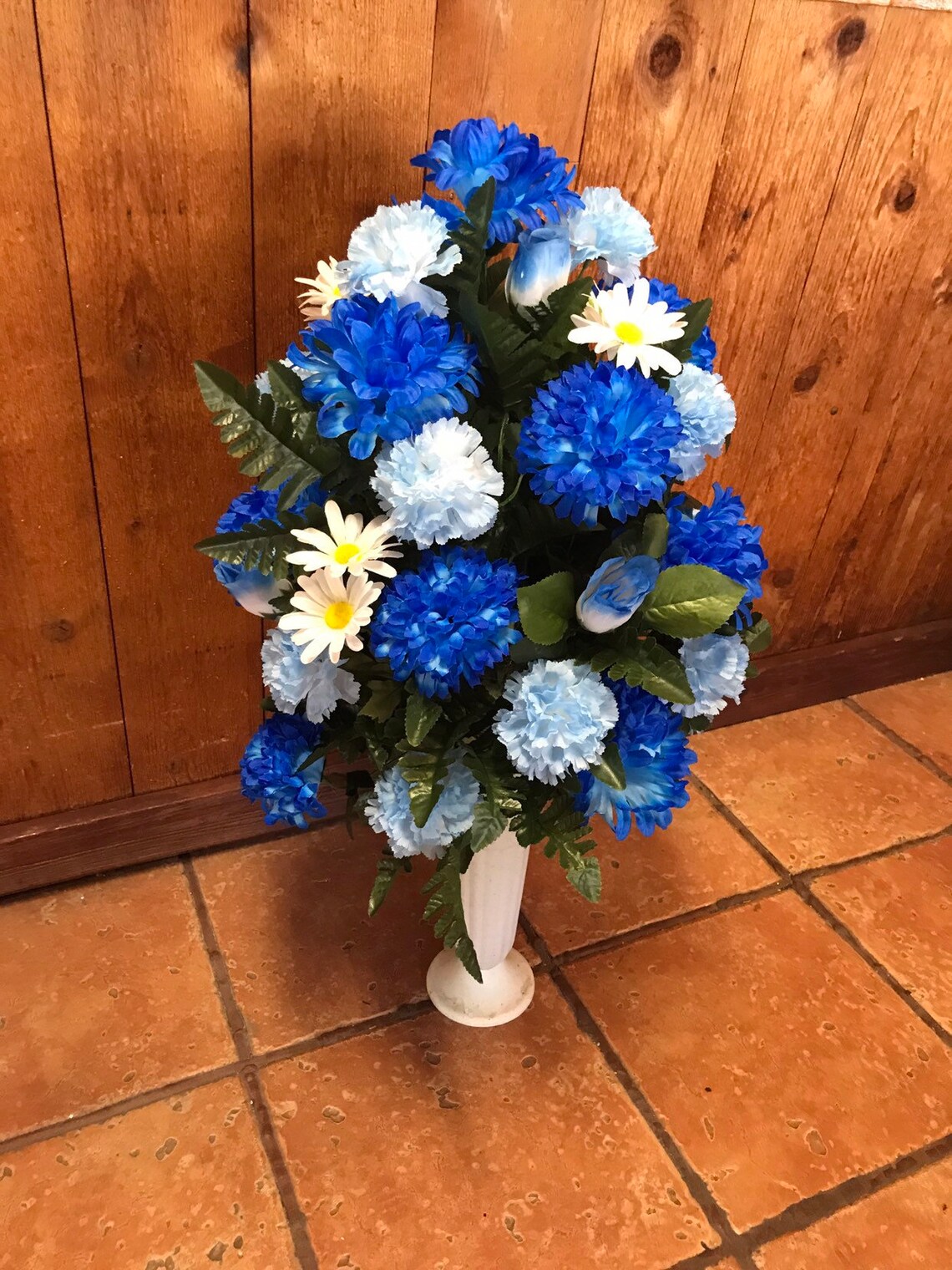 Cemetery Flowers Cemetary Flowers Flowers for Grave Etsy