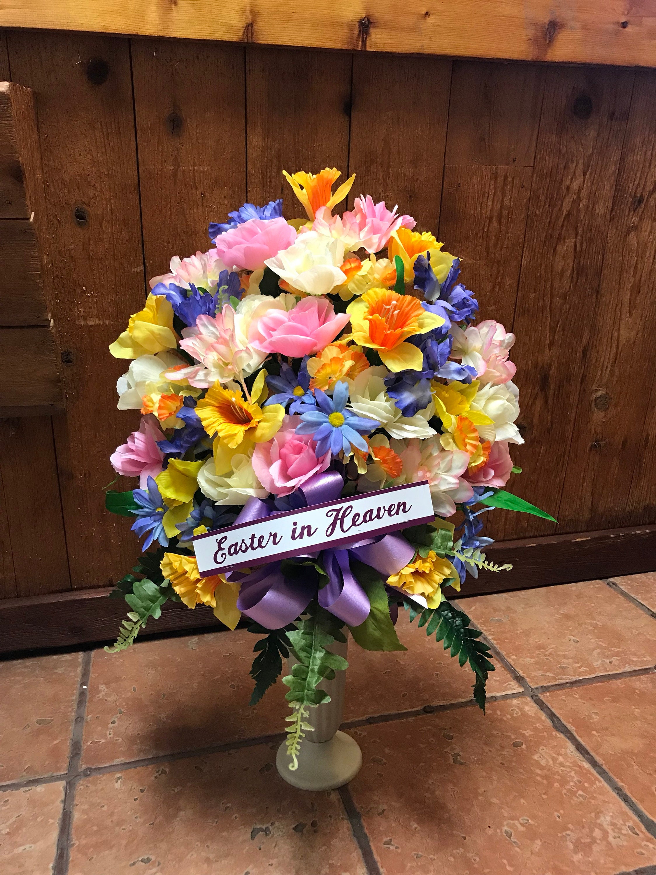 Cemetery Flowers Cemetary Flowers Cemetery Vase Insert Etsy