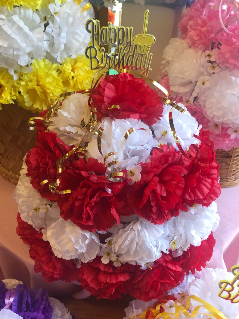 Cemetery Silk Memorial Birthday Cake Cemetery Flowers Etsy