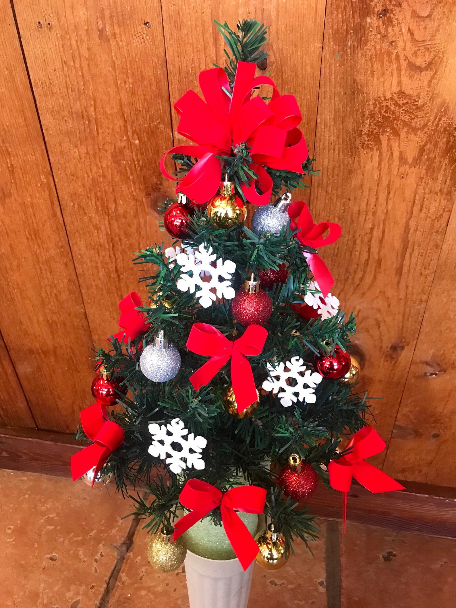 Cemetery Christmas Tree Cemetery Flowers Christmas Tree Etsy