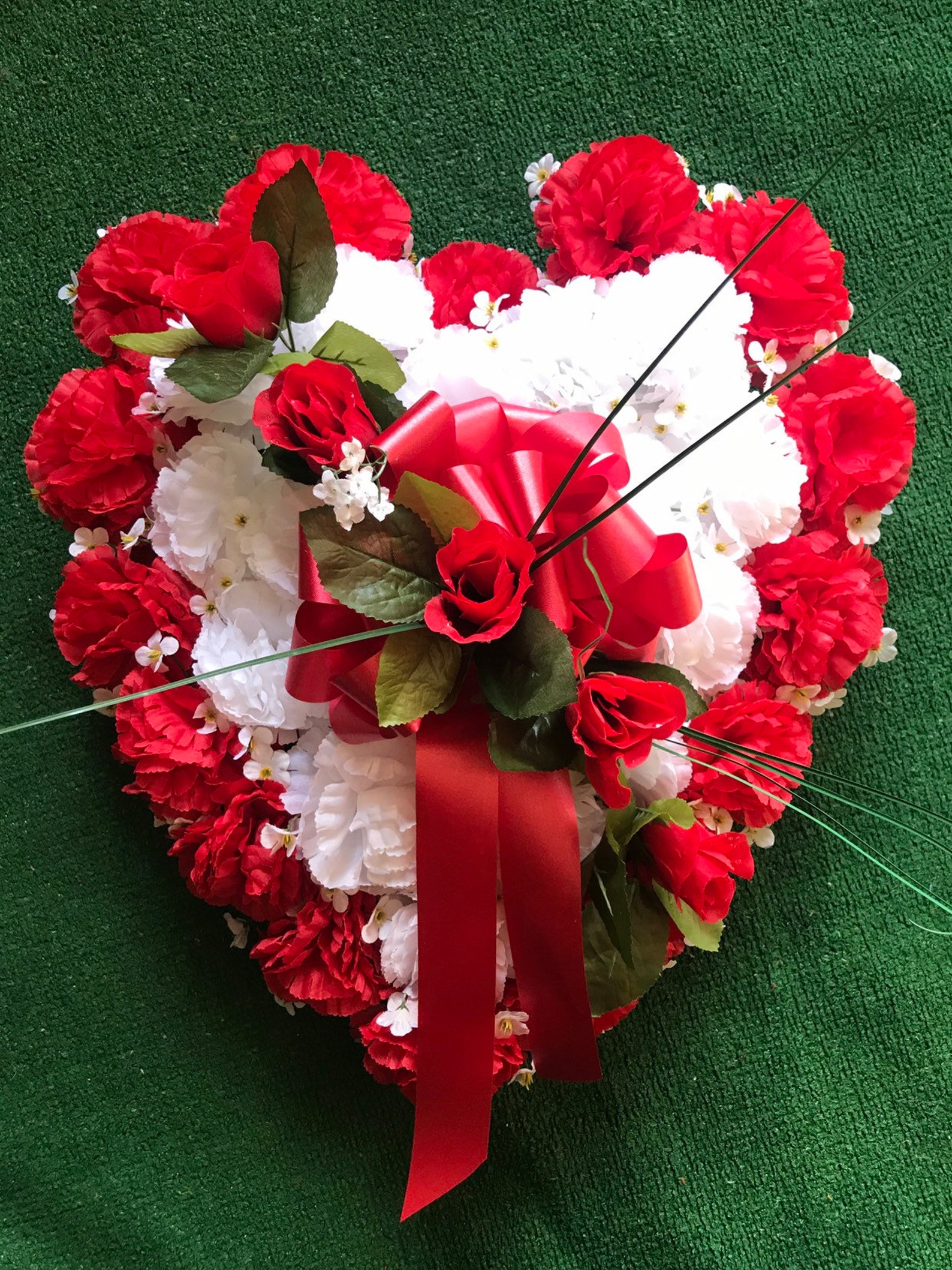 Cemetery Flowers Cemetary Flowers Fall Cemetery Flowers Etsy