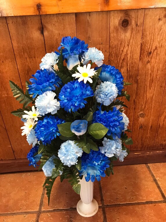 Cemetery Flowers Cemetary Flowers Flowers for Grave Etsy