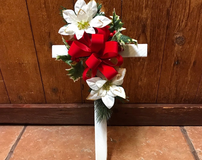 Snowman With Bow Cemetery Vase, Vase Arrangement, Memorial Cemetery