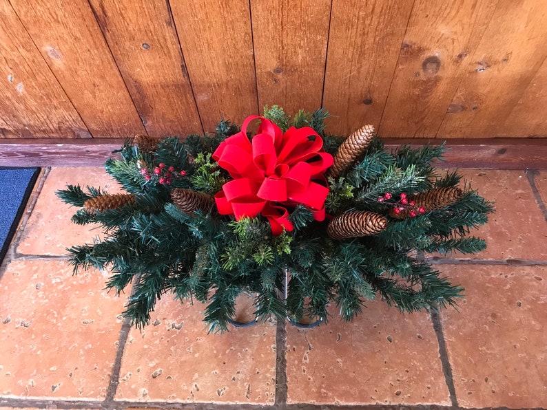 Cemetery Christmas Saddle Winter Saddle Cemetery Saddle Etsy