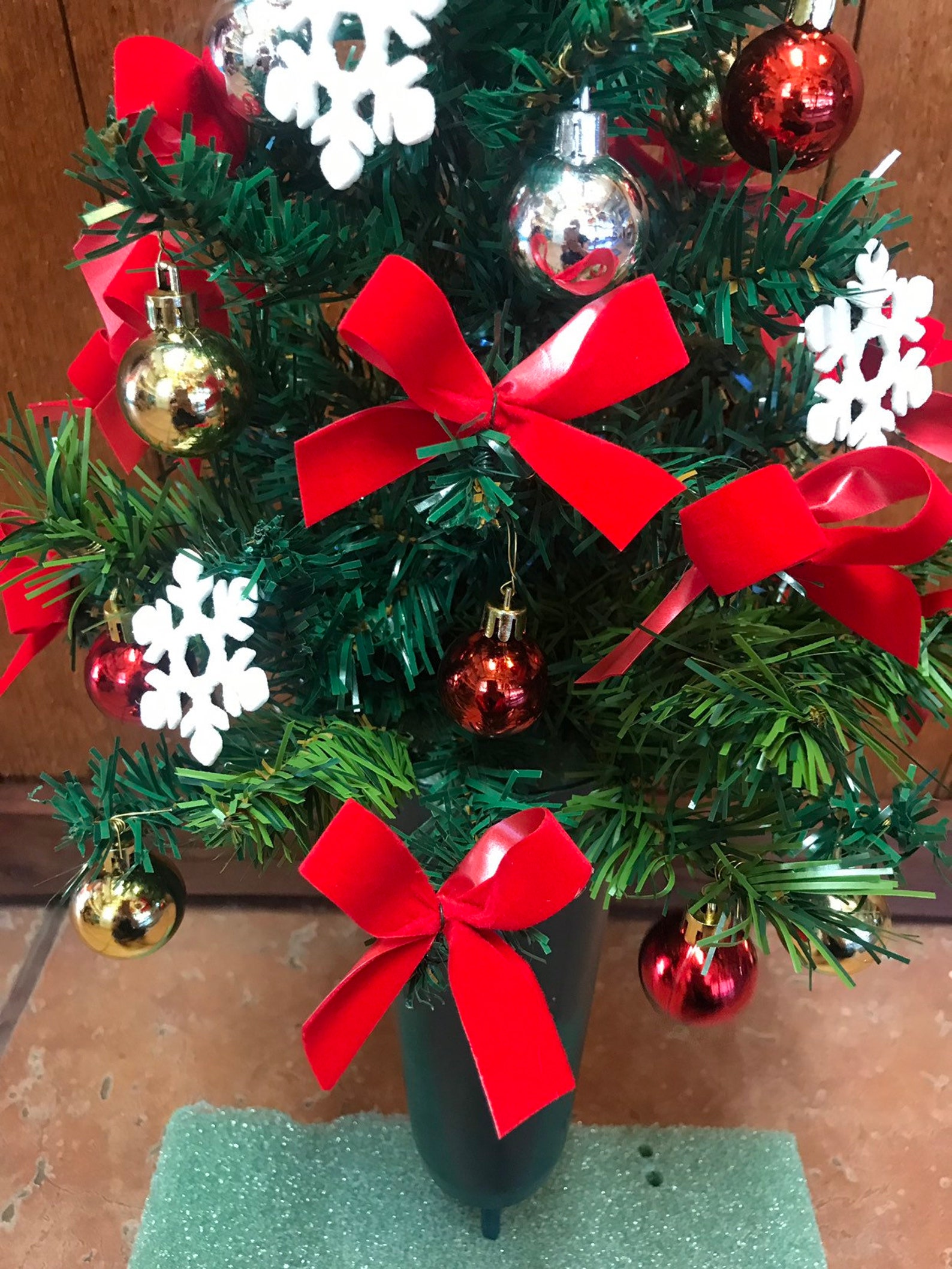 Cemetery Christmas Flowers Cemetery Christmas Tree Etsy