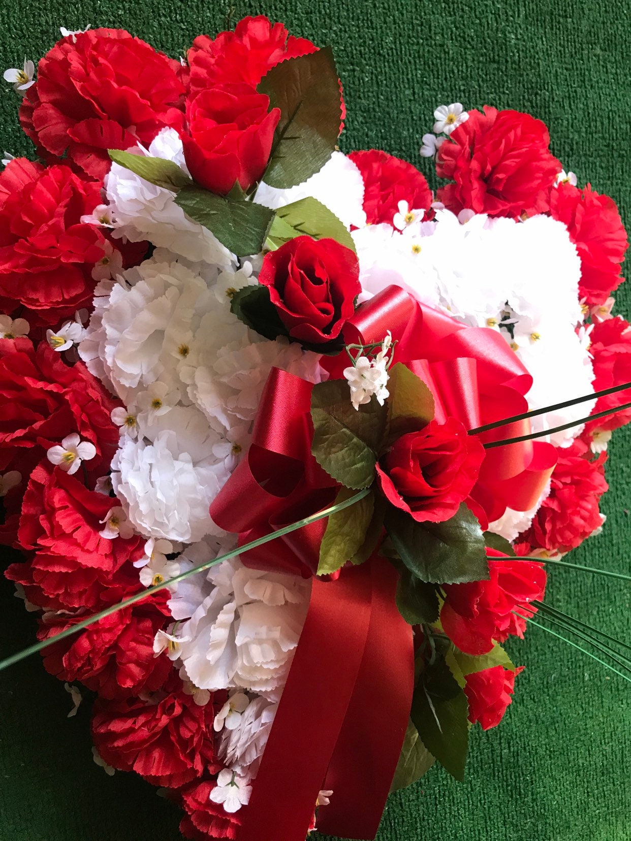 Cemetery Flowers Cemetary Flowers Fall Cemetery Flowers Etsy