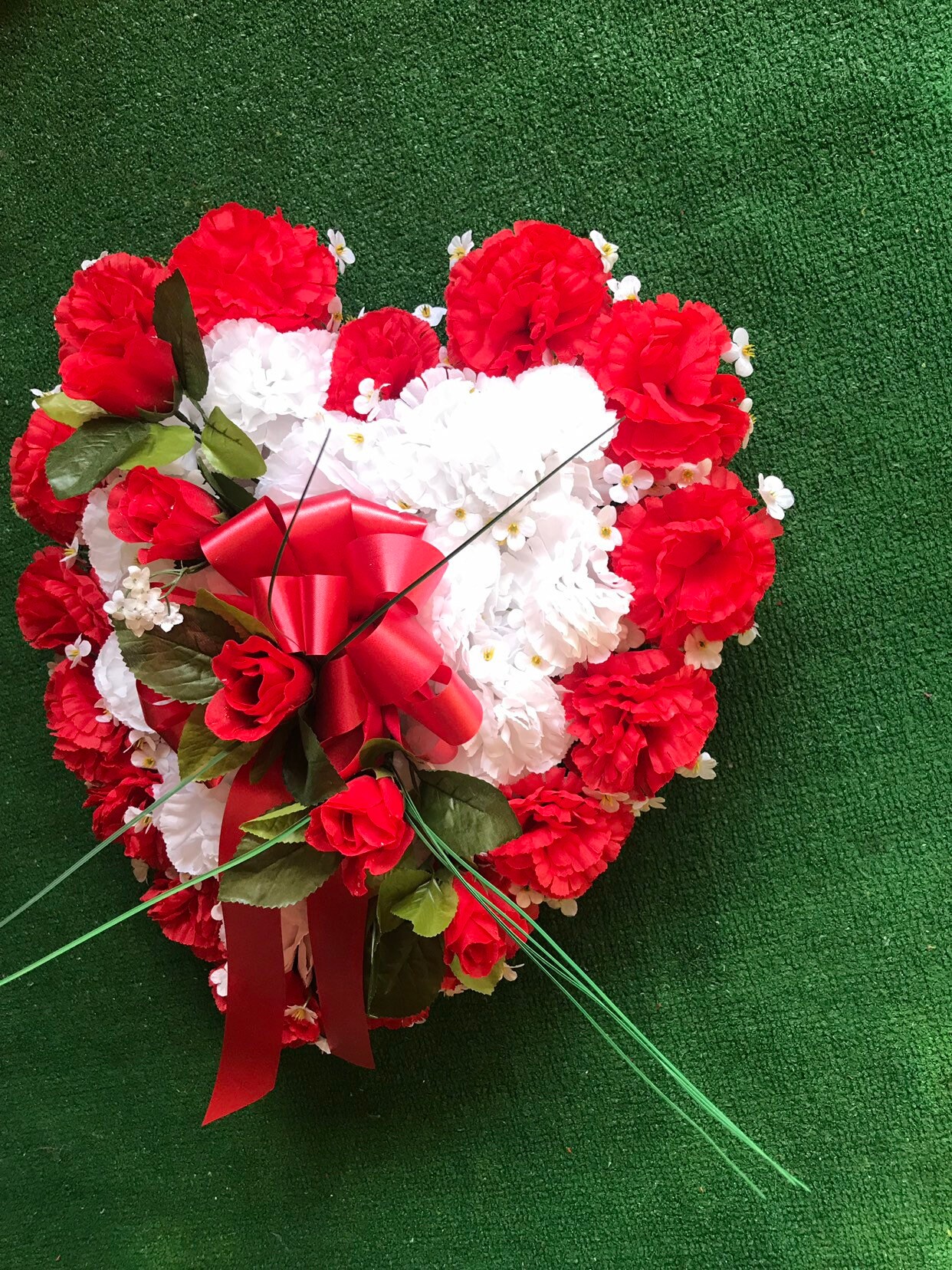 Cemetery Flowers Cemetary Flowers Fall Cemetery Flowers Etsy