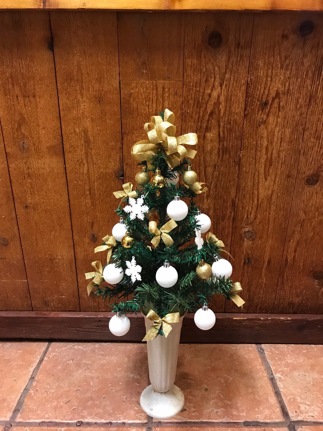 Cemetery Christmas Tree Cemetery Flowers Christmas Tree Etsy