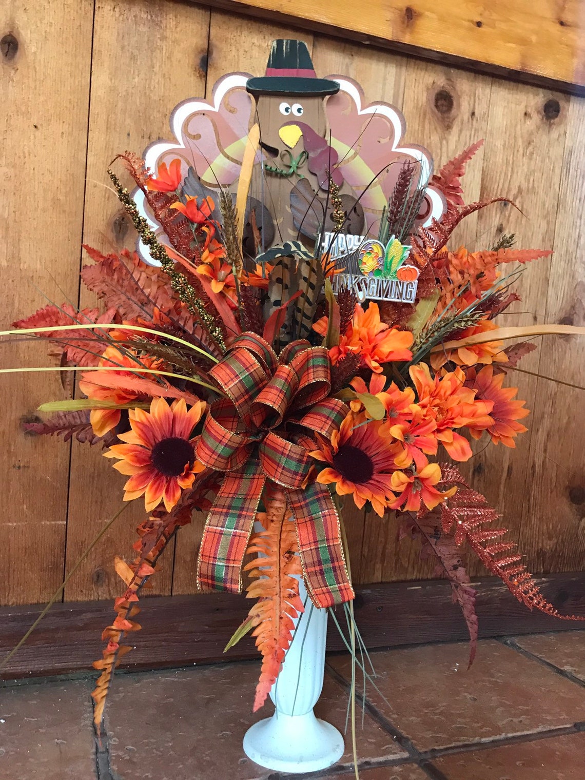 Fall Flowers for Cemetery Cemetery Flowers Thanksgiving Etsy
