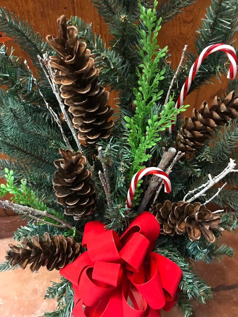 Christmas cemetery cone winter cemetary Christmas grave Etsy