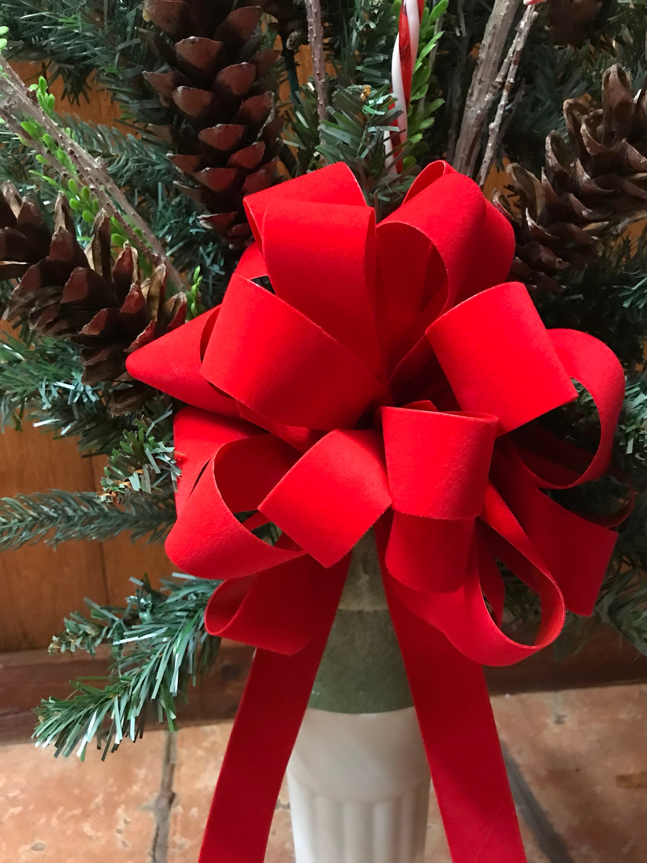 Christmas cemetery cone winter cemetary Christmas grave Etsy