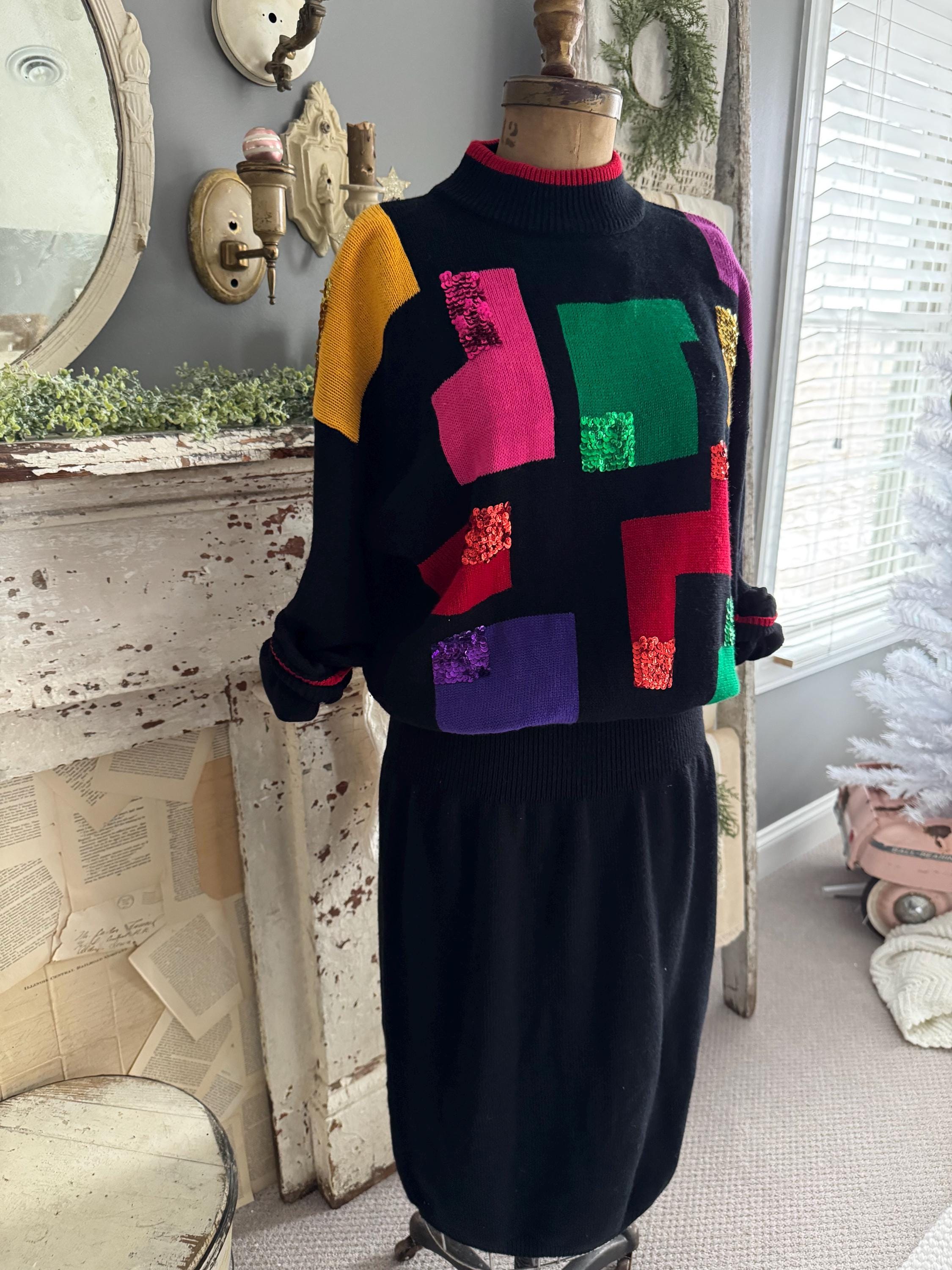 ugly holiday sweater dress Woman with 3D Christmas Tree and Novelty Light comfortable to wear Christmas Sweater Dress Women Feliz