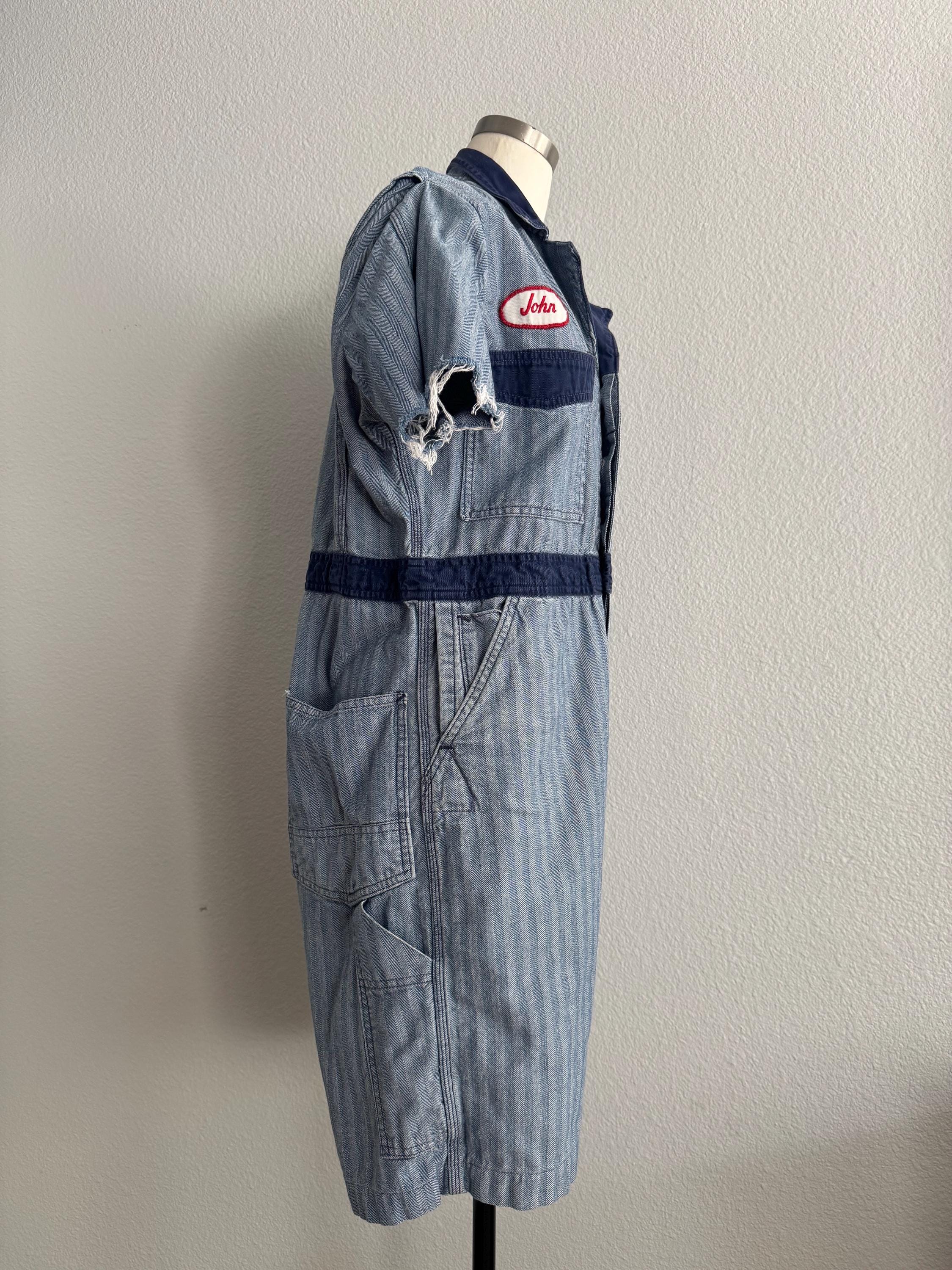 Vintage 50s Union Made Size 40 Johnson Uniform Co Unisex Jean