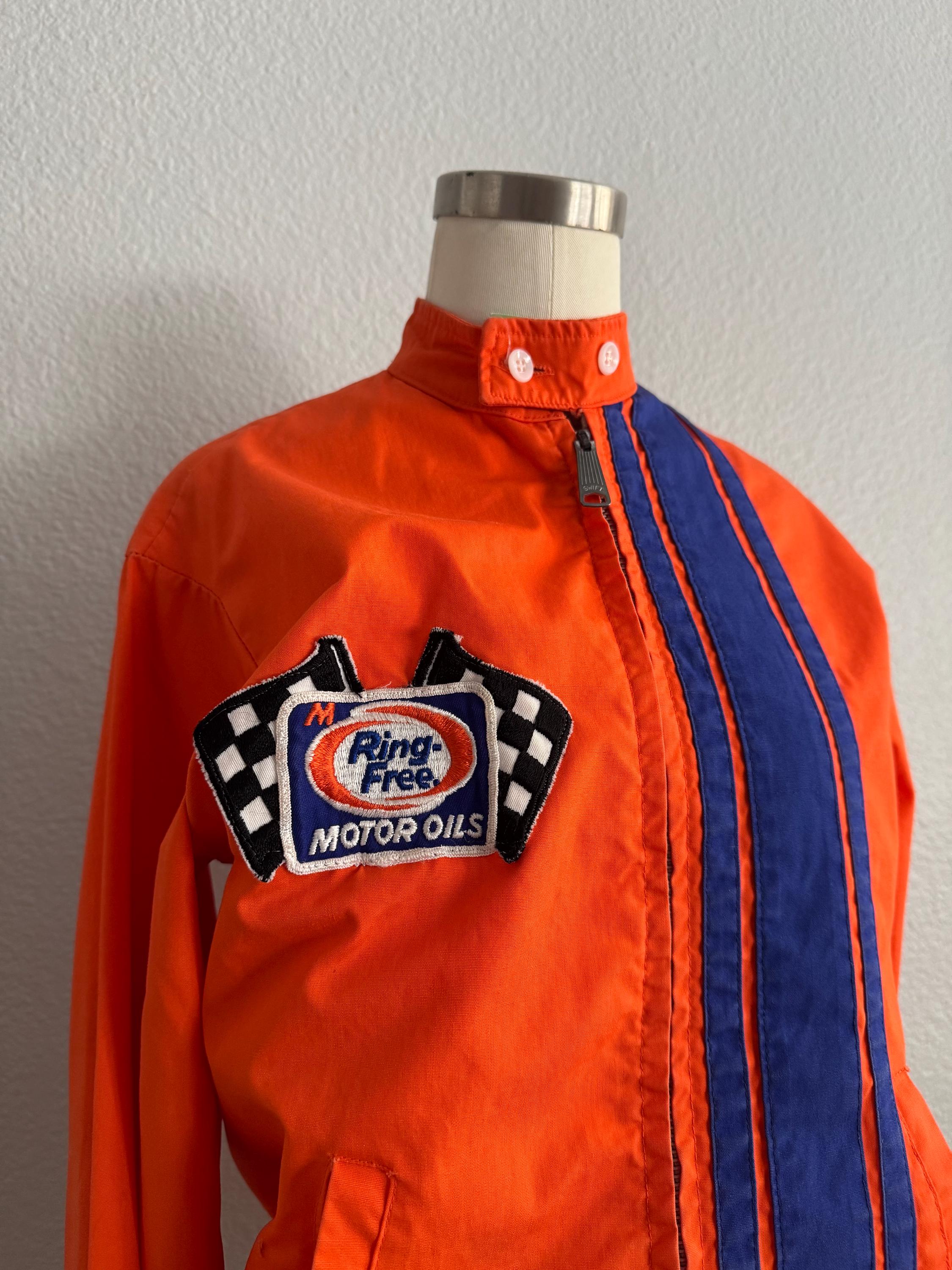 70s Racing Jacket - Etsy