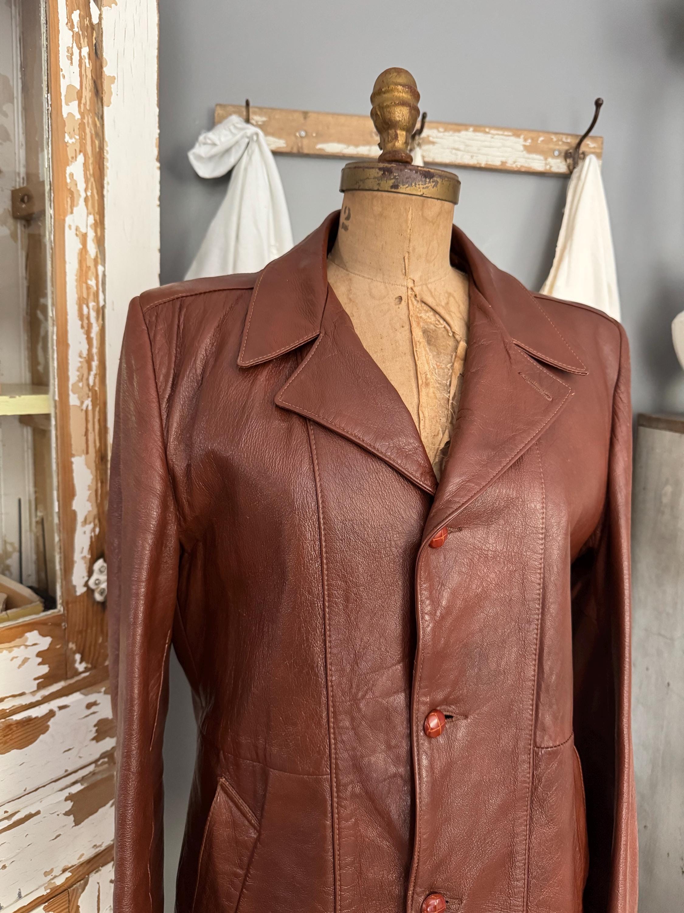 Suburban Heritage Leather Jacket - Etsy