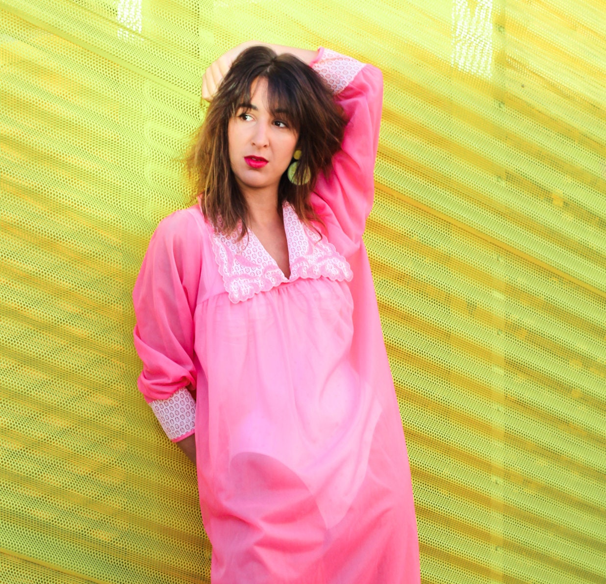 Sheer Mumu Dress - Etsy