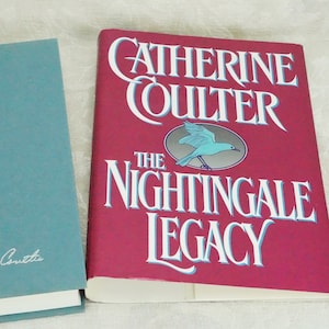 The Nightingale Legacy/Catherine Coulter/Historical Fiction/Novel/Romance/Action/Mystery/Dust Jacket/Hardcover/1994/1800&#39;s Cornwall England